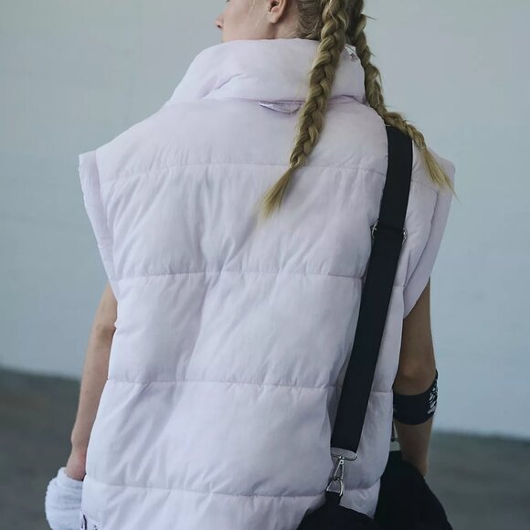 FP Movement by Free People Soft Pink Quilted Vest - Picture 4 of 11